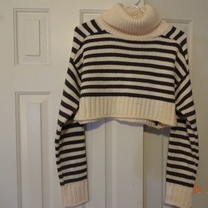 Zara Cropped Sweater NWT